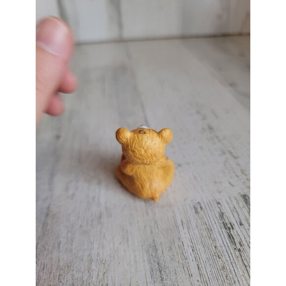 Hallmark Cinnamon Bear vintage porcelain 1990 ornament xmas - Picture 4 of 6